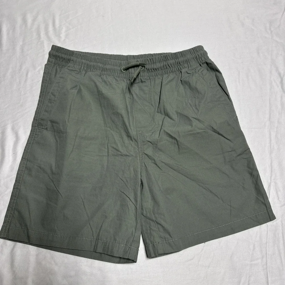 Gap Boys Olive Green Drawstring Shorts 14-16 NWOT